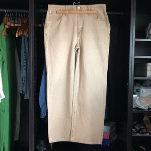 Madewell The Perfect Vintage Wide-leg Jean- Light Chestnut Wash